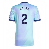 Arsenal William Saliba #2 Fußballbekleidung 3rd trikot 2024-25 Kurzarm